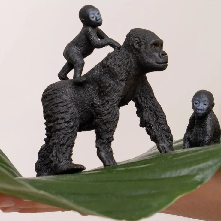 schleich® Wild Life 42601 Flachland Gorilla Familie – Bild 2