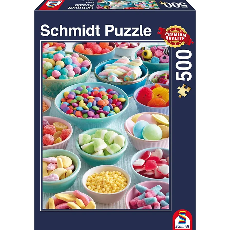 Schmidt Puzzle 500 Teile Süße Leckereien