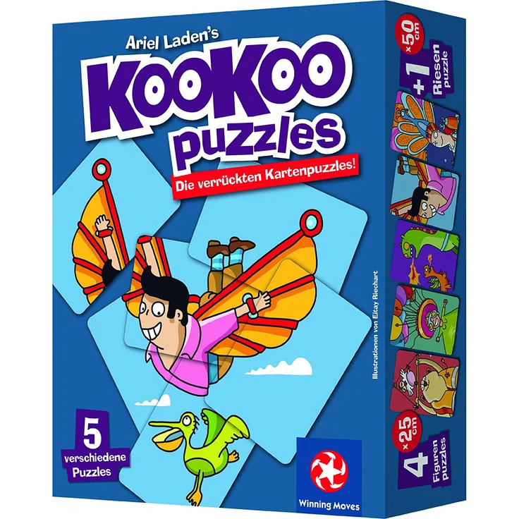 Winning Moves 30430 - Kookoo Puzzle: Flugspaß