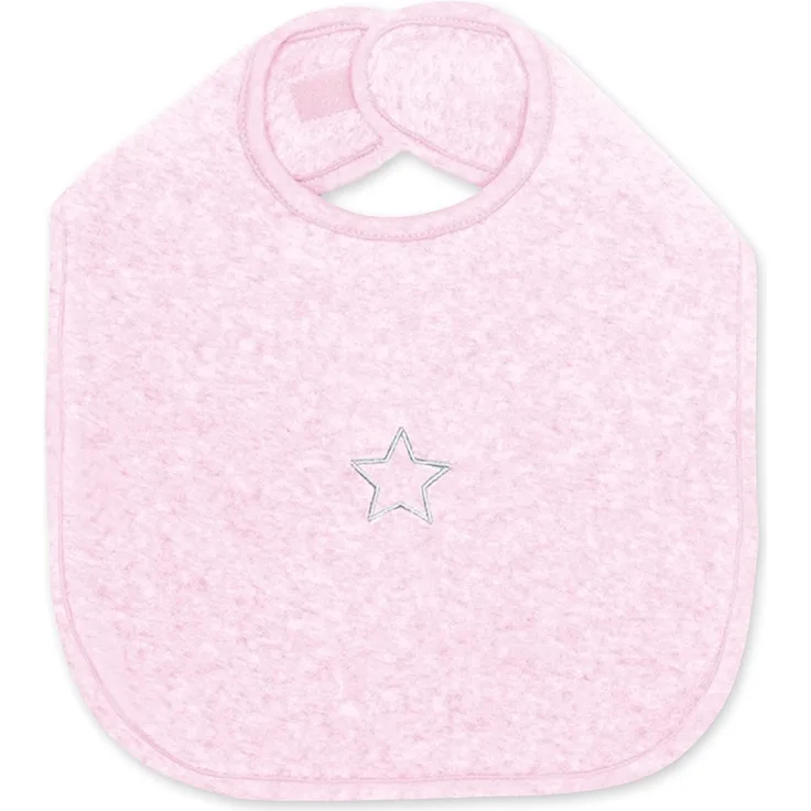 Bemini by Baby Boum 358STARY54TM Lätzchen Terry Stary Cristal, 37 cm, rosa