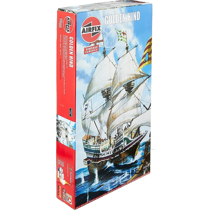 Airfix A09258V Sailing ship model Montagesatz 1:72 Golden Hind Beide Geschlechter Kunststoff