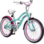 Bikestar Jugendfahrrad, 1 Gang, 20 Zoll, türkis/rosa