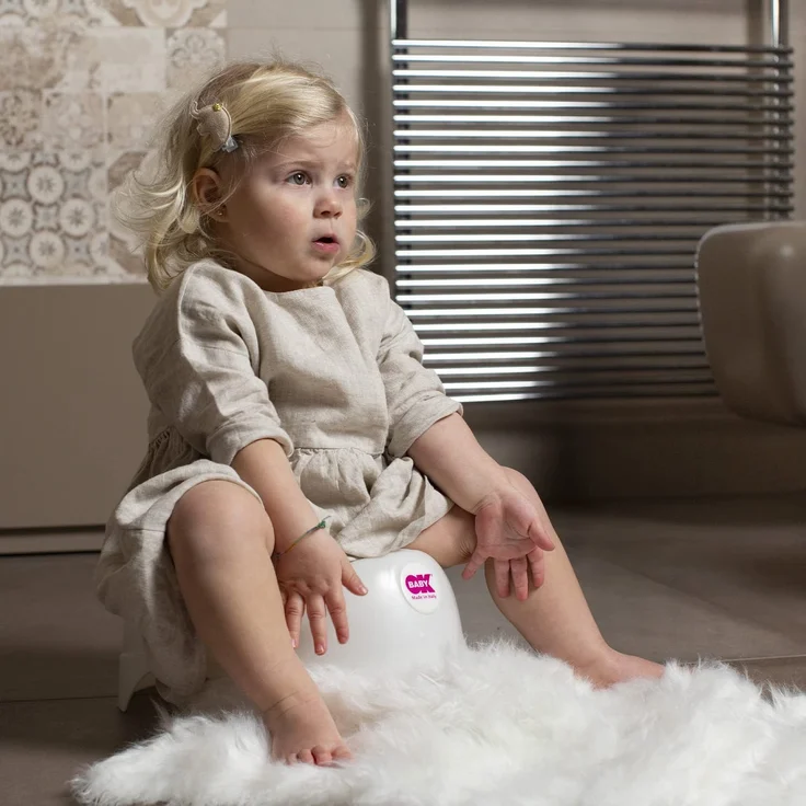 OK Baby N37096630X Relax - ein klassisches Töpfchen für das erste Toilettentraining, pink – Bild 6