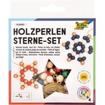 Holzperlen Sterne-Set Classic