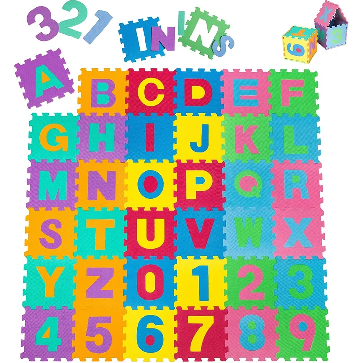 Puzzlematte 86-tlg. - bunt – Bild 1