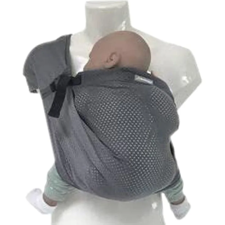 Minimonkey 'Mini Sling' Babytrage Grau, 2 Tragepositionen