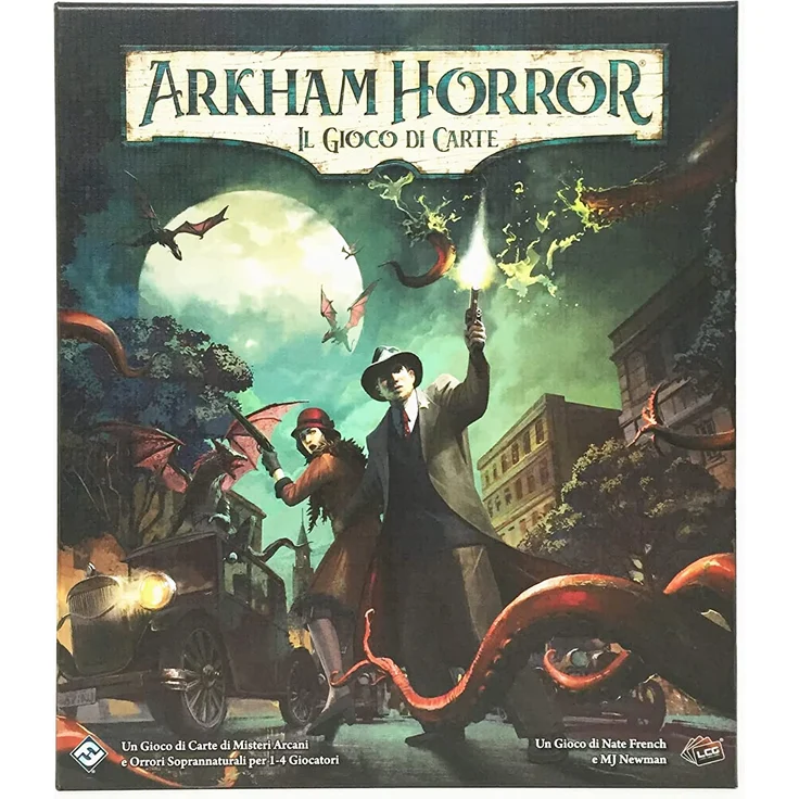 Asmodee - Arkham Horror: Das Kartenspiel, Aktuelles Basis-Set 2021, italienische Ausgabe, 9667 – Bild 5