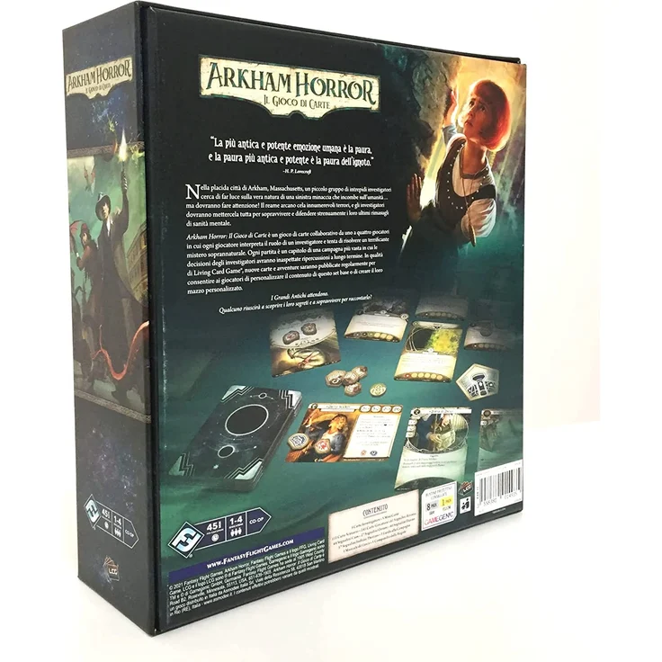 Asmodee - Arkham Horror: Das Kartenspiel, Aktuelles Basis-Set 2021, italienische Ausgabe, 9667 – Bild 6
