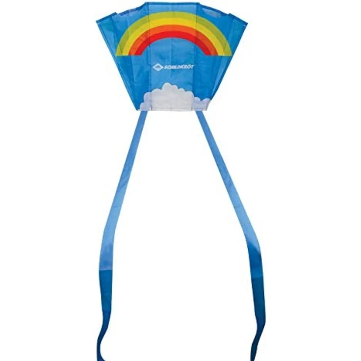 Schildkröt Poket Kite, kleiner handlicher Taschendrache, 45x32cm, inkl. 5 kp Polyesterleine mit Handgriff, 2-4 Beaufort, 970400 – Bild 6