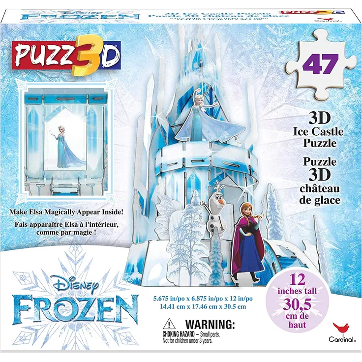 Spin Master Games 6053088 - Frozen - 3D-Puzzle des Eispalasts