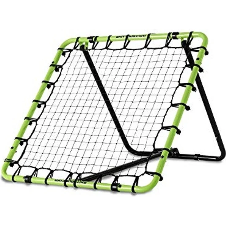 EXIT Tempo Multisport Rebounder 120x120cm - grün/schwarz Quadratisch Multi-Station Rebounder Verstellbarer Winkel Schwarz Grün – Bild 3