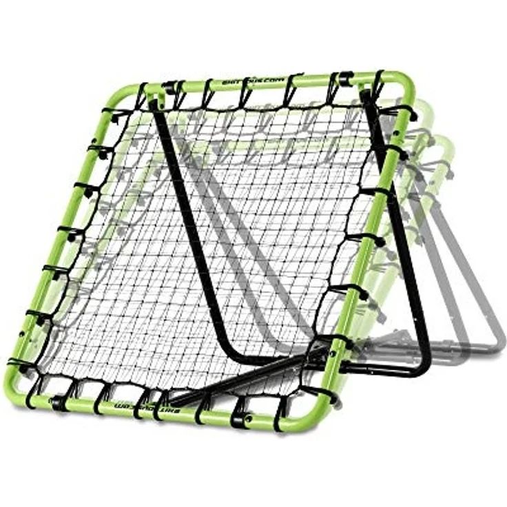 EXIT Tempo Multisport Rebounder 120x120cm - grün/schwarz Quadratisch Multi-Station Rebounder Verstellbarer Winkel Schwarz Grün – Bild 4
