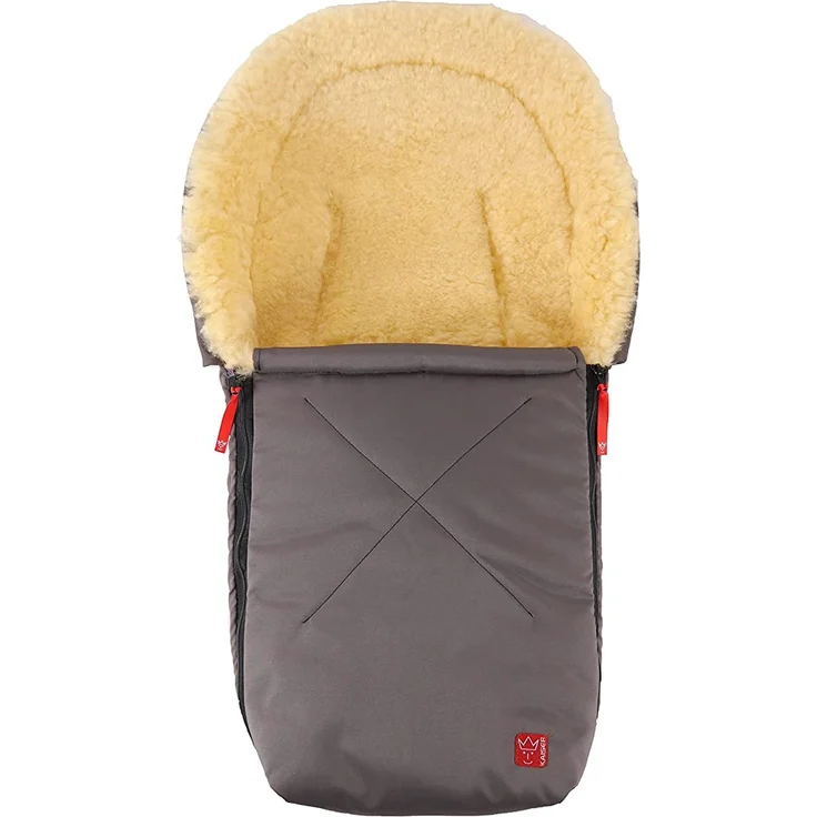 Kaiser 6534124 - Kuschelsäckchen Lammfell medizin, Farbe: anthrazit – Bild 1