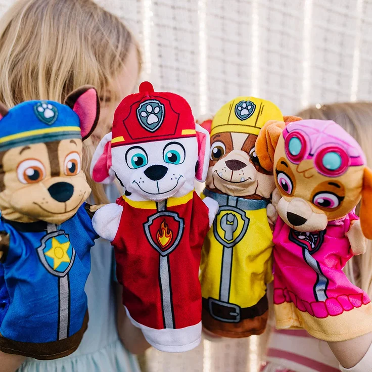 Melissa & Doug PAW Patrol Handpuppen (4 Handpuppen, 4 Karten) 33269 Mehrfarbig – Bild 4