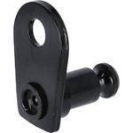 Croozer Unisex – Erwachsene Achskupplung-3092019507 Achskupplung, schwarz, One Size