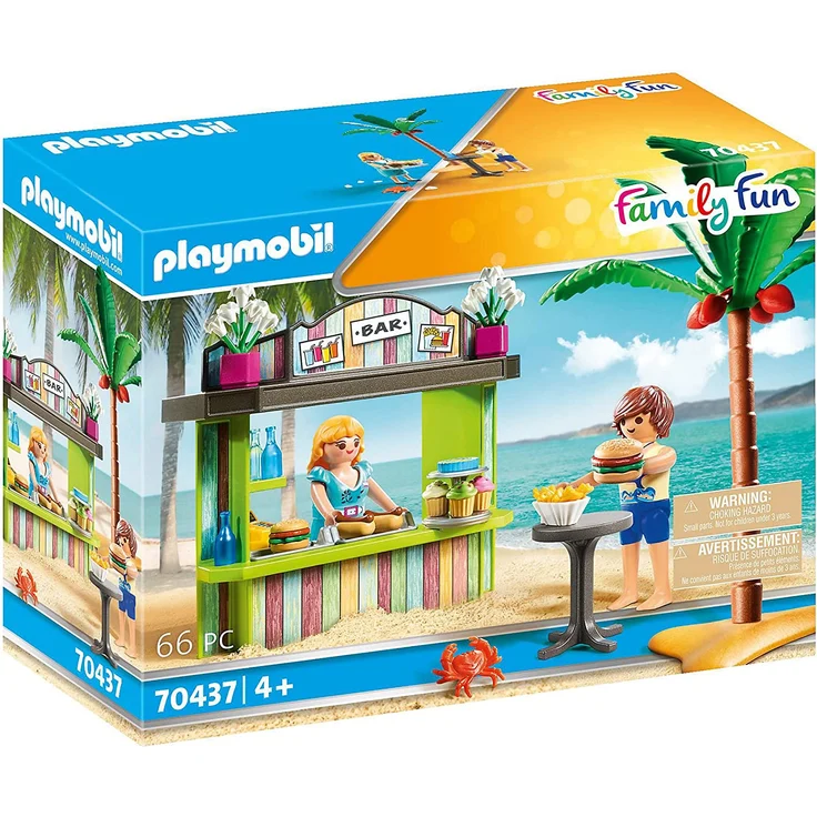 PLAYMOBIL 70437 - Family Fun Strandkiosk – Bild 1