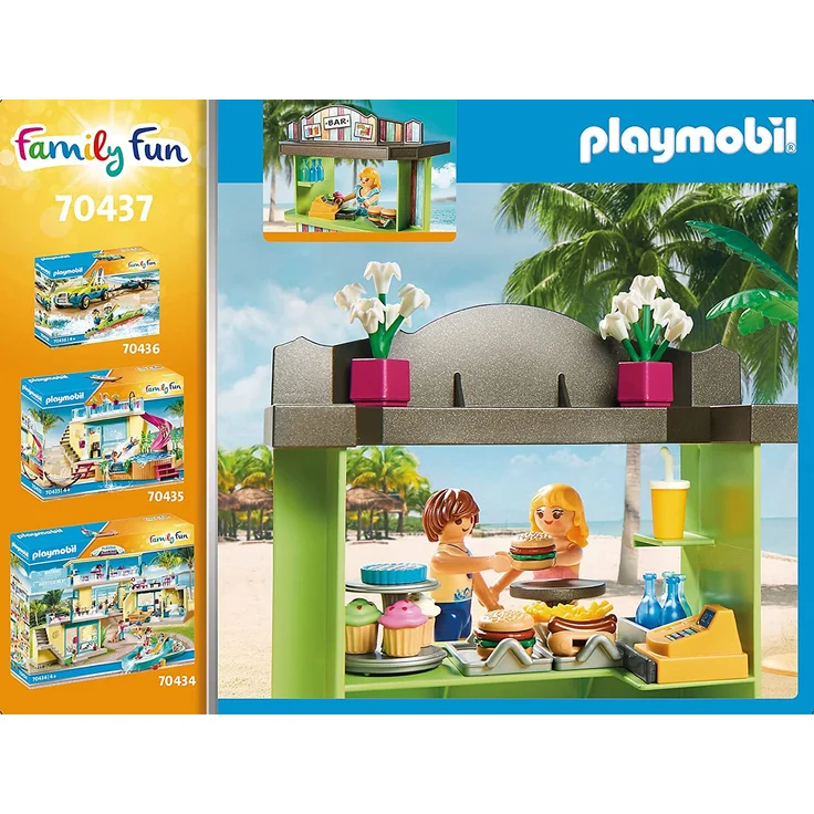 PLAYMOBIL 70437 - Family Fun Strandkiosk – Bild 5