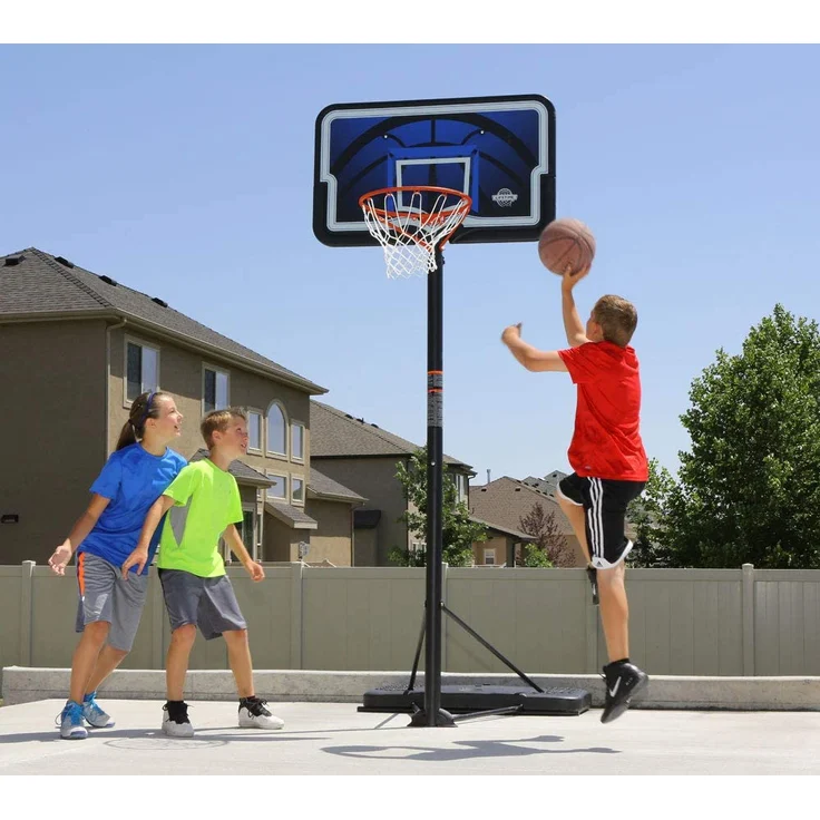 Lifetime Stahl Basketballkorb Nevada | Schwarz/Blau | 112x304 cm – Bild 6