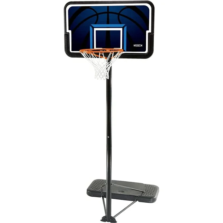 Lifetime Stahl Basketballkorb Nevada | Schwarz/Blau | 112x304 cm – Bild 2