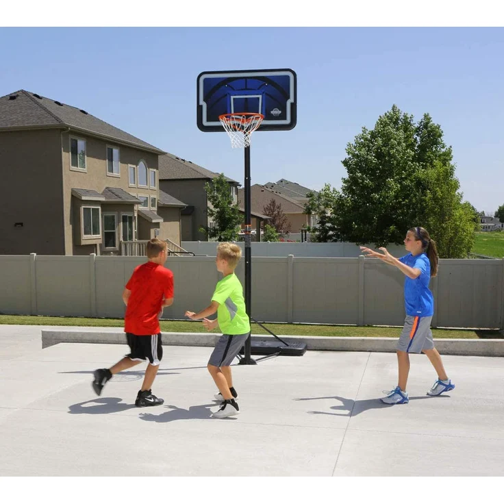 Lifetime Stahl Basketballkorb Nevada | Schwarz/Blau | 112x304 cm – Bild 8