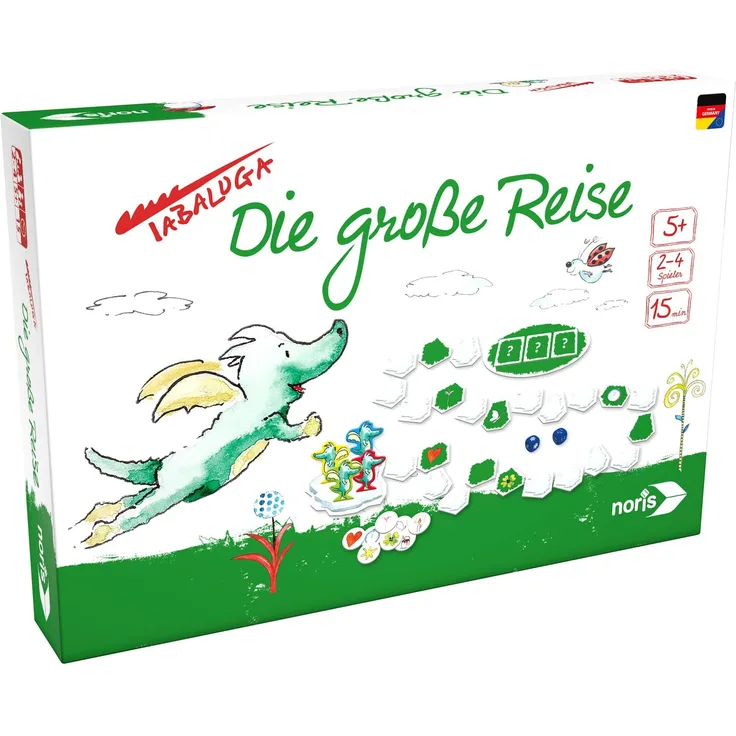 noris 606011542 Tabaluga - Die große Reise, Sammel-und Merkspiel
