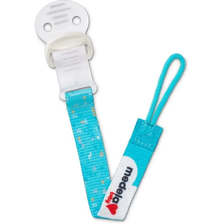 Medela Schnullerkette Soft Blue Blau