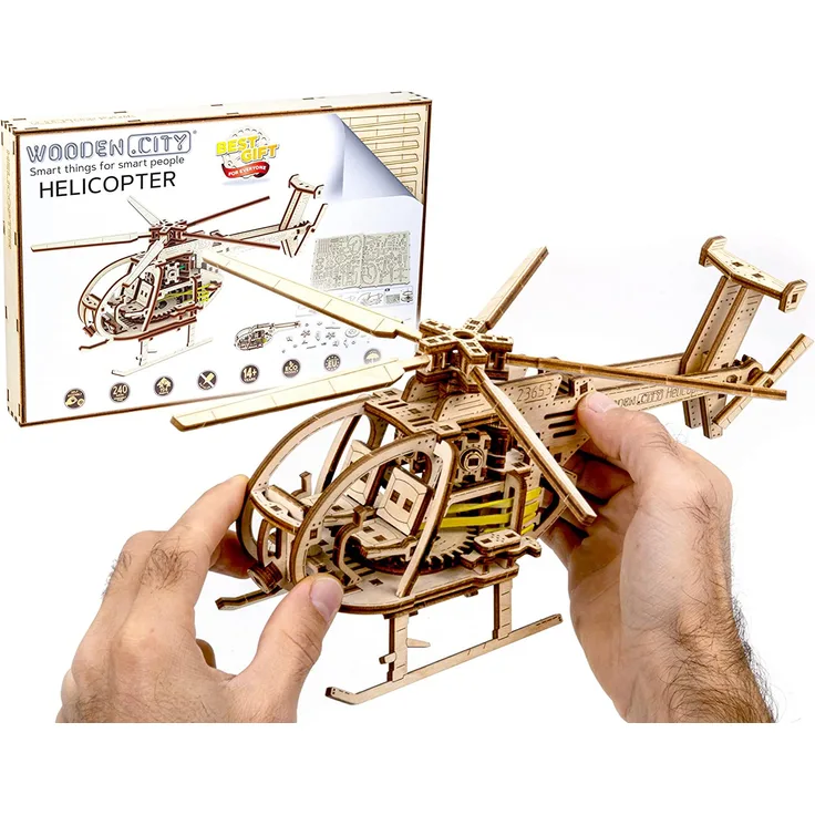 Wooden City: Helicopter