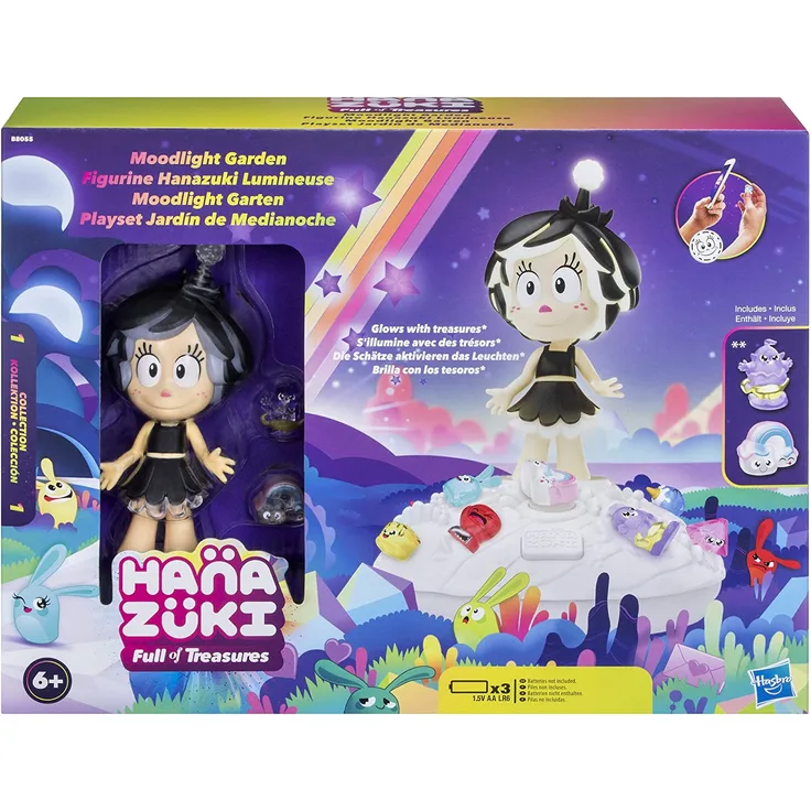 Hasbro Hanazuki B8055EU4 - Moodlight Garten, Spielset, Sammelschätze