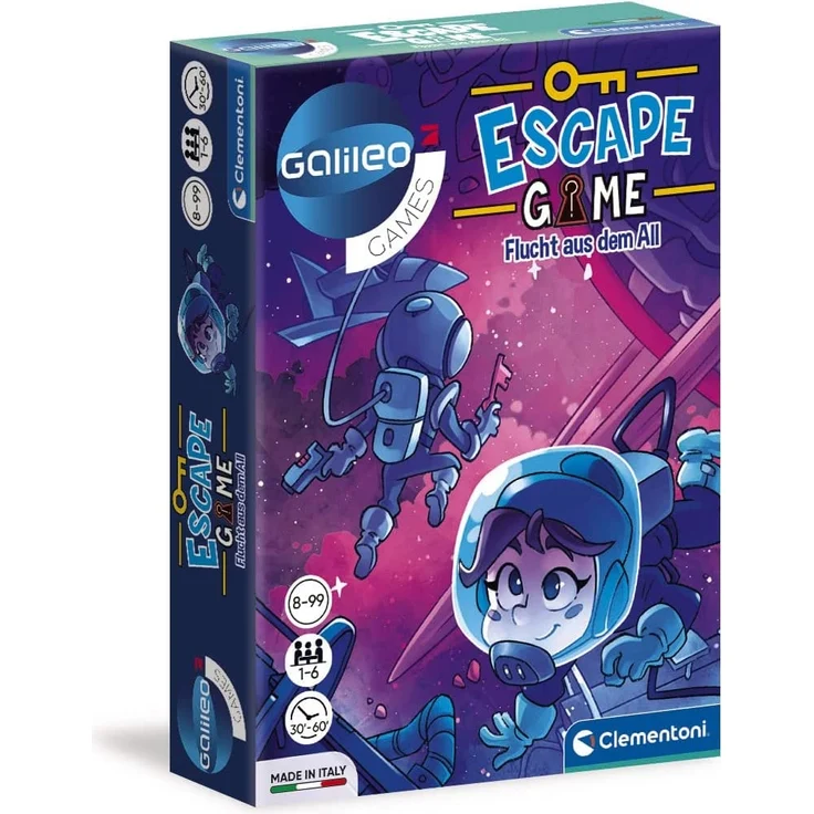 Clementoni Galileo Escape Game - Flucht aus dem All – Bild 1