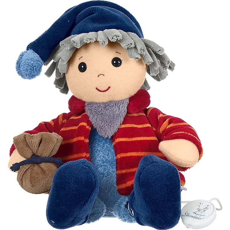Sterntaler Spieluhr, Kuschel-Sandmann, Austauschbares Spielwerk, Größe: M, Bunt – Bild 3