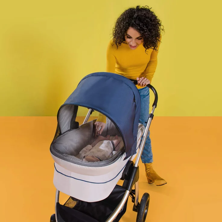 Saturn/Mars Pram denim/silver – Bild 7