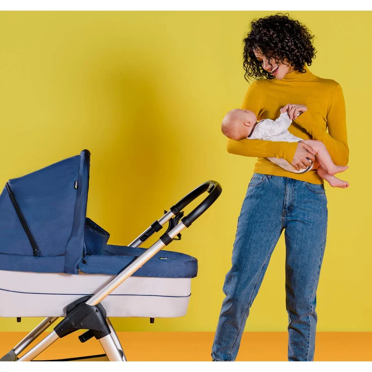 Saturn/Mars Pram denim/silver – Bild 14