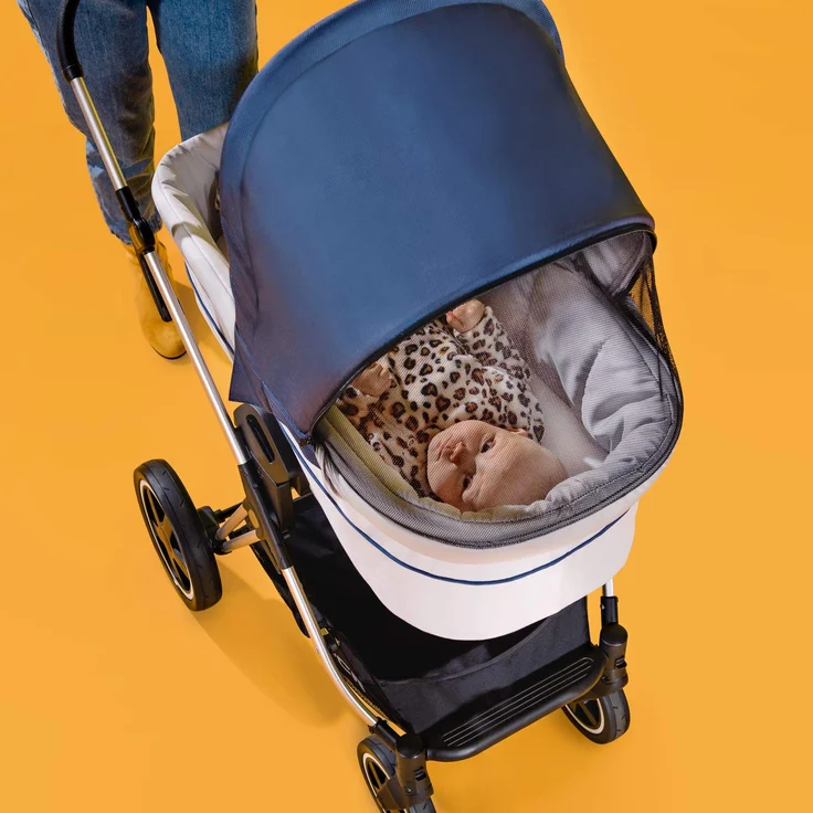 Saturn/Mars Pram denim/silver – Bild 17