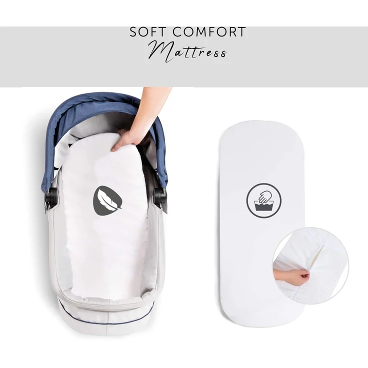 Saturn/Mars Pram denim/silver – Bild 4