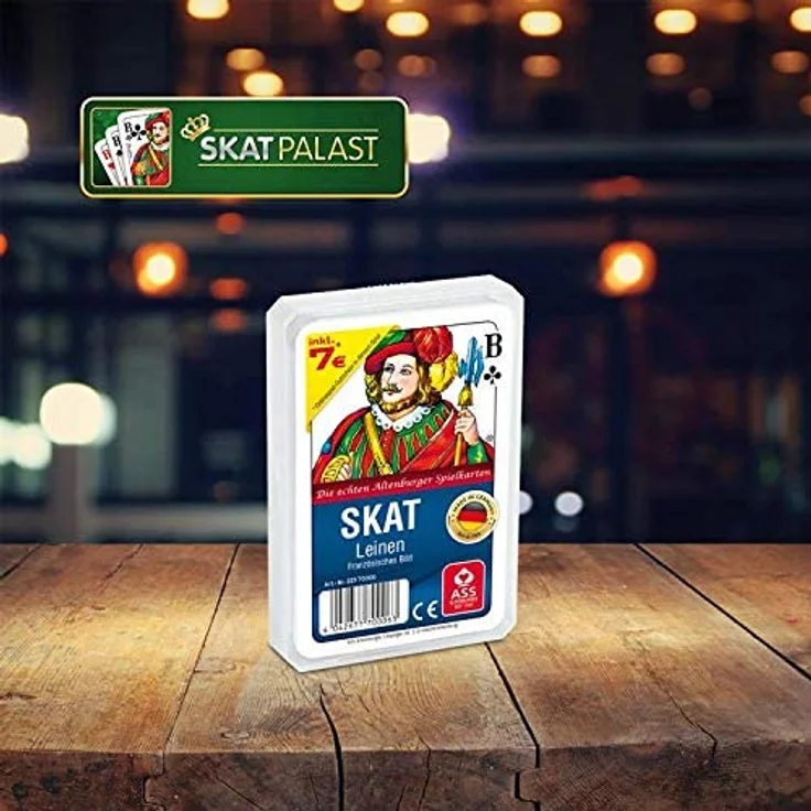 ASS Altenburger 22570006 - Skat Leinenprägung – Bild 6