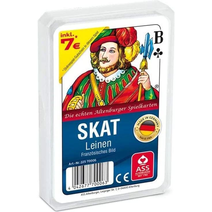 ASS Altenburger 22570006 - Skat Leinenprägung – Bild 1