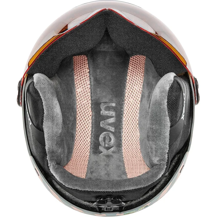 Uvex Rocket jr Visor rhino - blush mat - lasergoldlite 54-58 cm – Bild 5