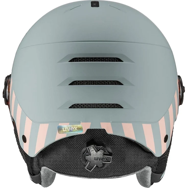 Uvex Rocket jr Visor rhino - blush mat - lasergoldlite 54-58 cm – Bild 3
