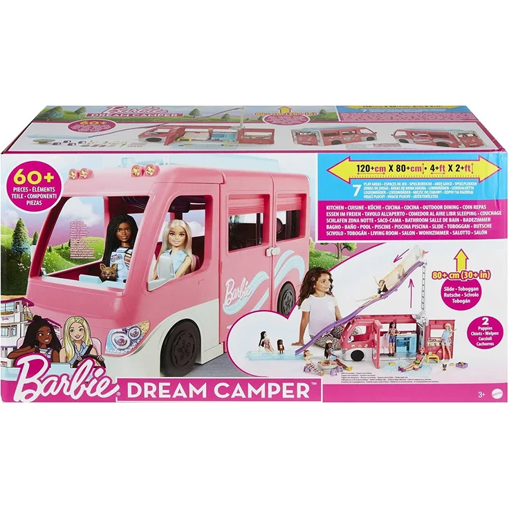 Mattel - Barbie Super Abenteuer-Camper mit Zubehör – Bild 6