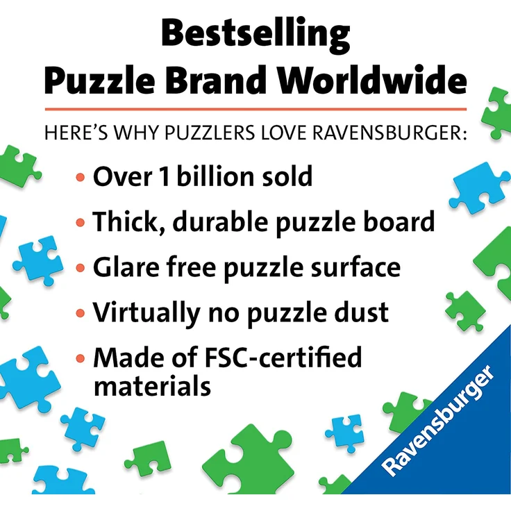 Ravensburger Puzzle 2000 Teile Romantische Abenstunde in Paris – Bild 7