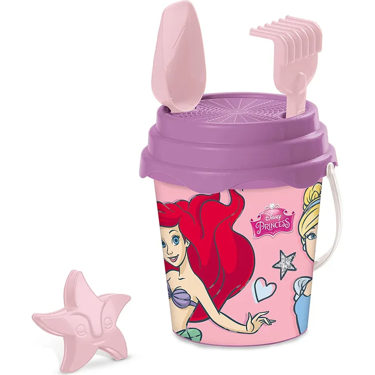 Mondo Welt 28415 Set Eimer Princess, 17 cm