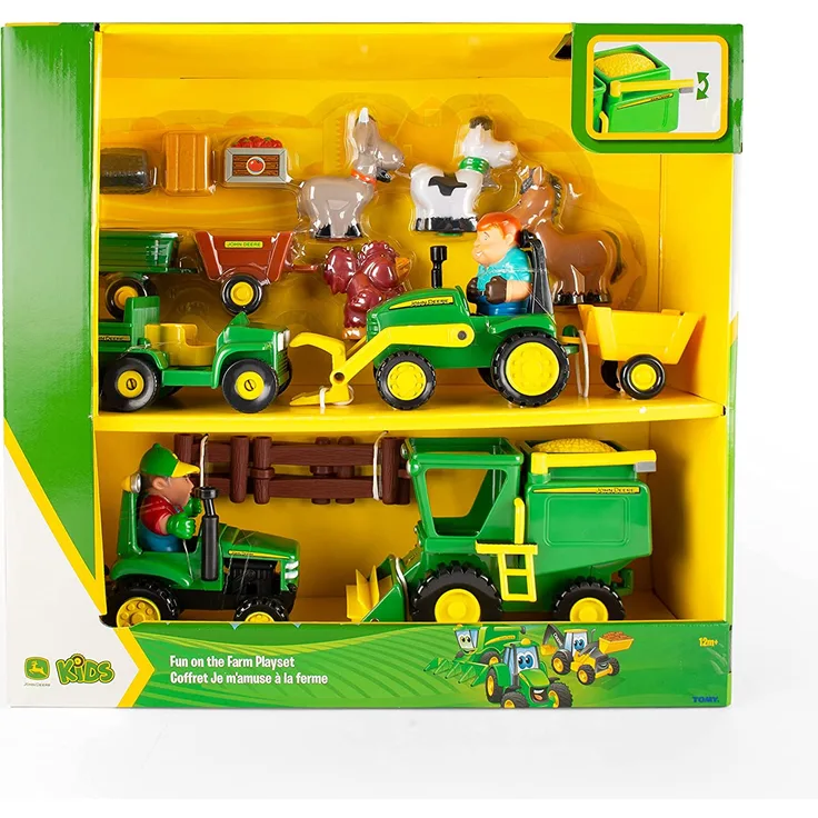JOHN DEERE Preschool 34984, Fahrzeug Spielset, Aktivitätspielzeug