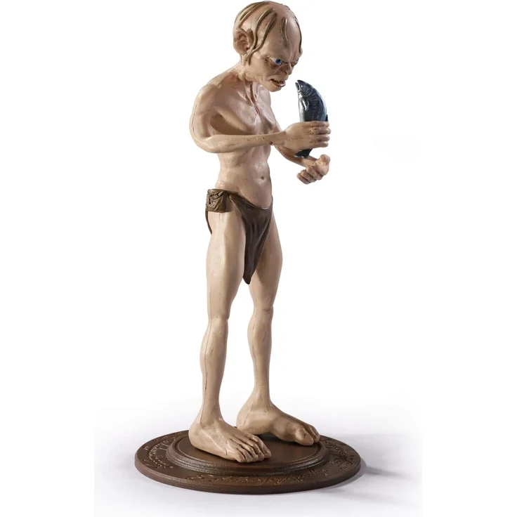 The Noble Collection Bendyfigs Gollum Officially Licensed 19cm Lord of The Rings Bendable Toy Posable Collectable Doll Figures with Stand - for Kids & Adults – Bild 2
