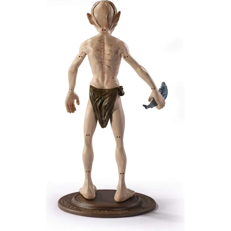 The Noble Collection Bendyfigs Gollum Officially Licensed 19cm Lord of The Rings Bendable Toy Posable Collectable Doll Figures with Stand - for Kids & Adults – Bild 9