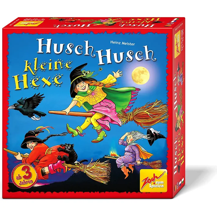 Zoch 601131300 - Husch Husch kleine Hexe - Ein verhextes Merkspiel für kleine Hexenmeister - Mit hochwertigem Spielmaterial, ab 3 Jahren