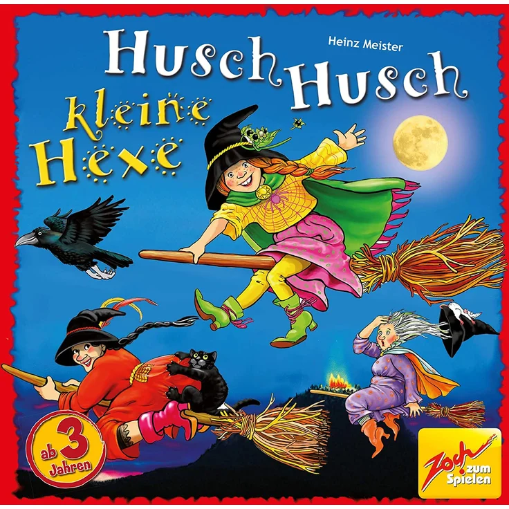 Zoch 601131300 - Husch Husch kleine Hexe - Ein verhextes Merkspiel für kleine Hexenmeister - Mit hochwertigem Spielmaterial, ab 3 Jahren – Bild 4