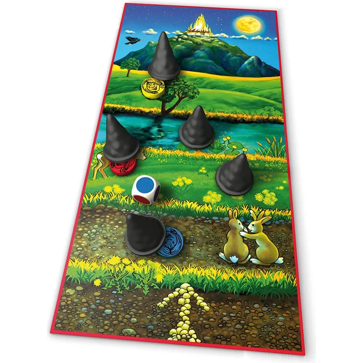 Zoch 601131300 - Husch Husch kleine Hexe - Ein verhextes Merkspiel für kleine Hexenmeister - Mit hochwertigem Spielmaterial, ab 3 Jahren – Bild 3
