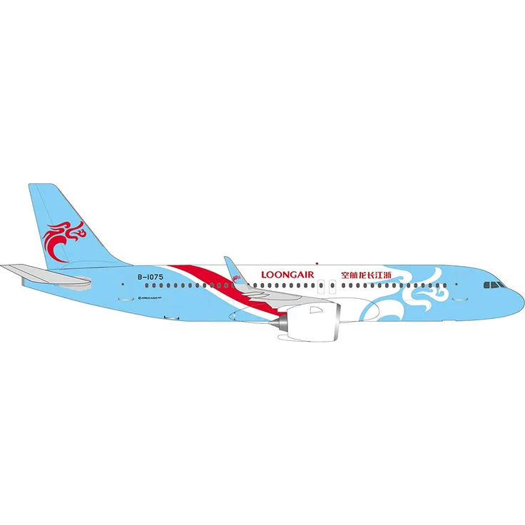 Herpa 533775 Wings Airbus A320neo Loong Air 1:500