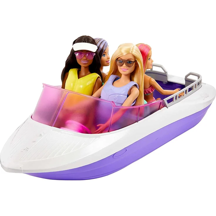 Mattel - Barbie Meerjungfrauen Power Spielset mit Puppen und Boot – Bild 5