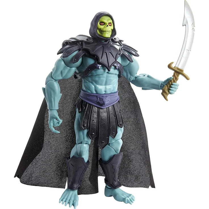 MOTU MV Barbarian Skeletor Masters of the Universe New Eternia Masterverse Actionfigur 2022 Barbarian Skeletor 18 cm – Bild 6
